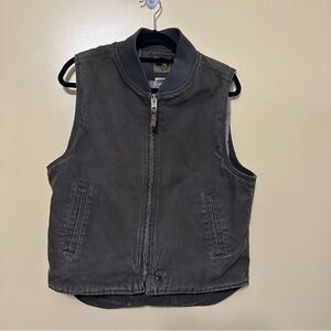 Berne Heritage Duck Work Best Sherpa Lined Men Med Washed Olive